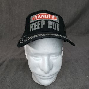 Bronerhats - Danger Keep Out - Cap Adjustable Back